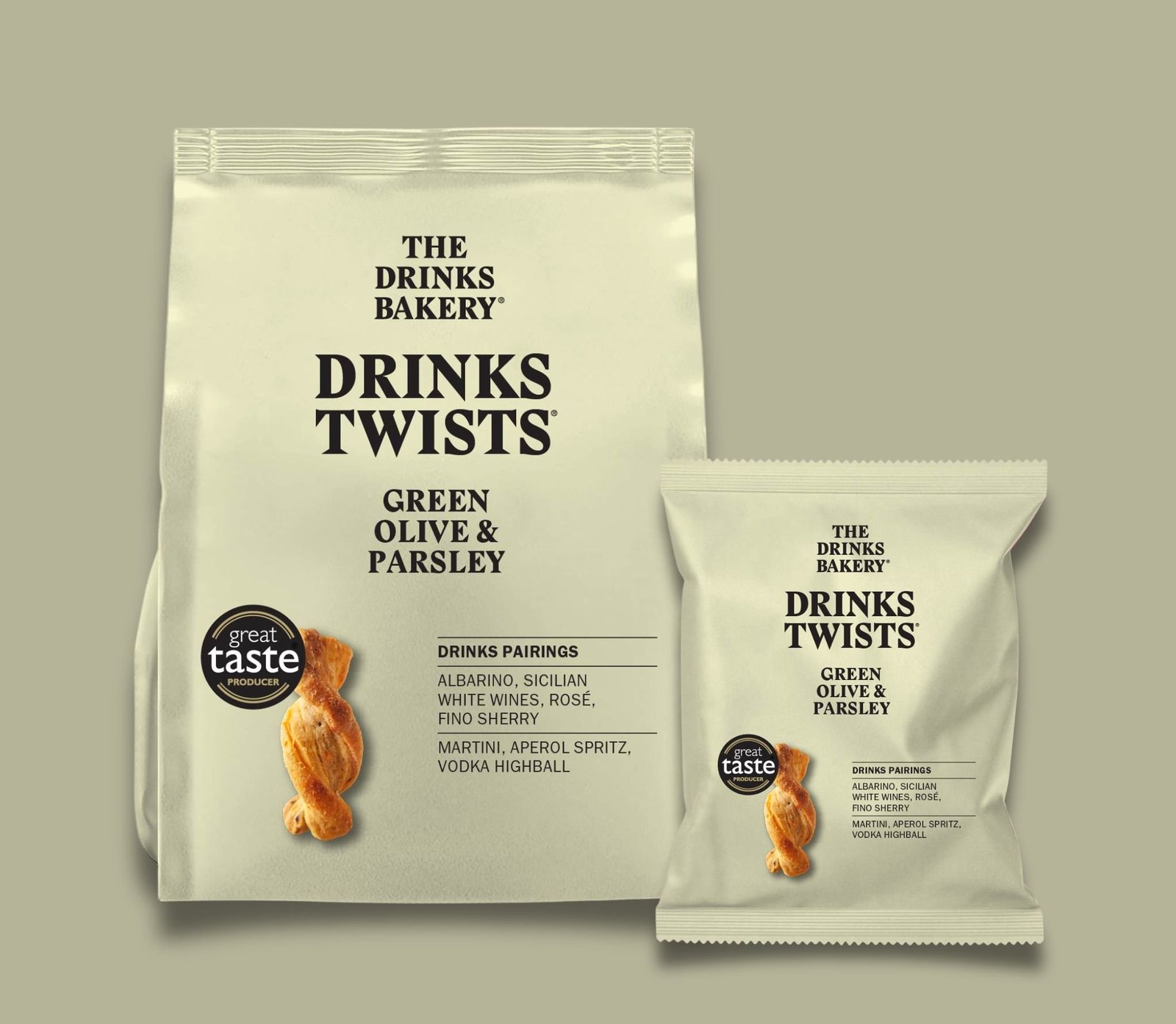 Green Olive & Parsley Twists